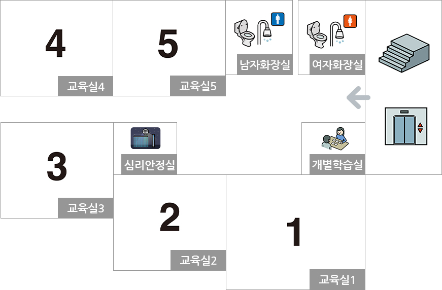 6층 공간을 나타내는 이미지입니다.