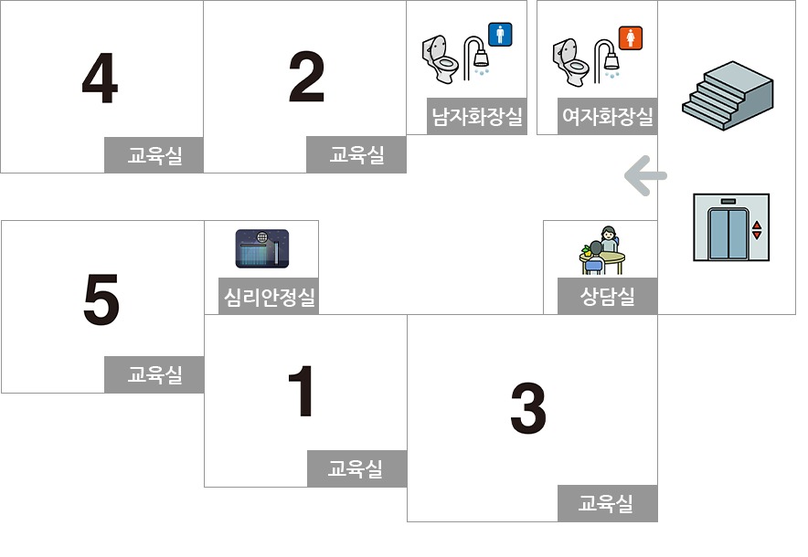 6층 공간을 나타내는 이미지입니다.